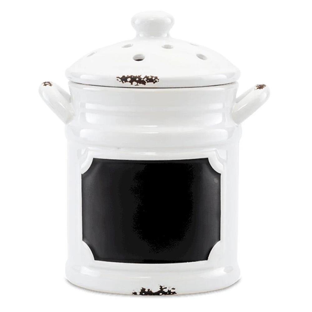 Scentsy COUNTRY CANISTER Wax warmer MILK JUG Farmhouse Rustic Customizable Chalk